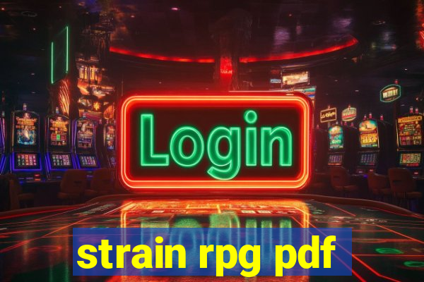 strain rpg pdf